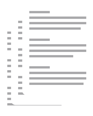 illustration of stack of papers